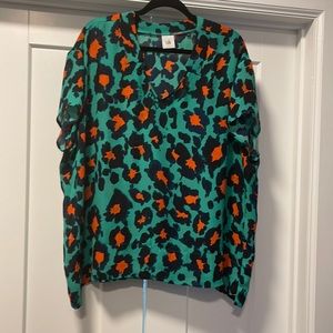 CAbi short sleeve Rita top Large
